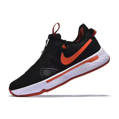 Nike Erkek Pg 4 Siyah / Kırmızı Spor Ayakkabı Türkiye - XKKAEENX